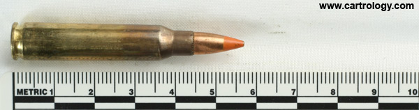 5.56 x 45mm Tracer M856 United States ⊕ LC 09 [SCAMP 22] profile view.