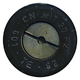 20 x 139mm HS820 Dummy  Netherlands CN MIT 20 F2 601 . TE . 82 head view.