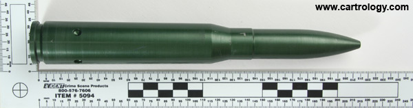 20 x 139mm HS820 Dummy  Unknown  profile view.