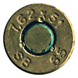 7.62mm NATO Ball  Spain 7,62x51 SB 65 head view.