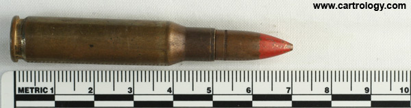 7.62mm NATO Tracer  Australia MF 70 F3 7.62 profile view.
