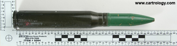 20 x 139mm HS820 Dummy  Netherlands CN MIT 20 F2 601 . TE . 82 profile view.