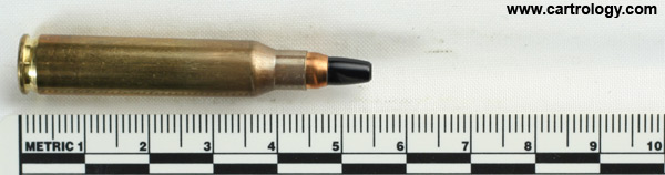 5.56 x 45mm Ball (Reduced Range)  Austria HP .223 5,56 profile view.