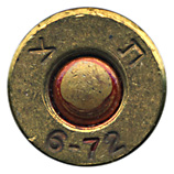 7.62mm NATO Ball  Israel 6-72 ת צ head view.