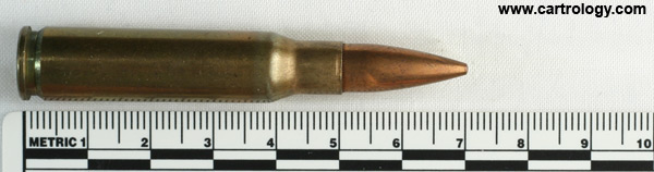 7.62mm NATO Ball  South Korea P S 7 8 profile view.