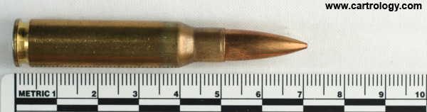 7.62mm NATO Ball  Denmark ⊕ AMA 64 profile view.