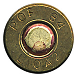 7.62mm NATO Blank L10A2 Pakistan POF L10A2 84 head view.