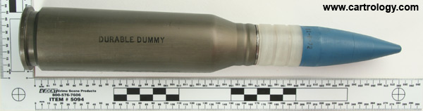 30 x 165mm Philco Dummy  United States  profile view.