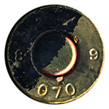 7.62mm NATO Tracer (Low Velocity)  Sweden 8 070 9 head view.