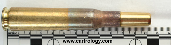 .50 BMG Ball (Reduced Range)  Australia ADI 01 profile view.