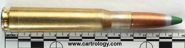 .50 BMG MP NM140 Norway FNB 91 .50 profile view.