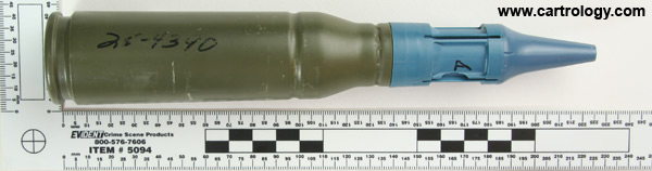 25 x 137mm KBA TPDS-T  United States  profile view.