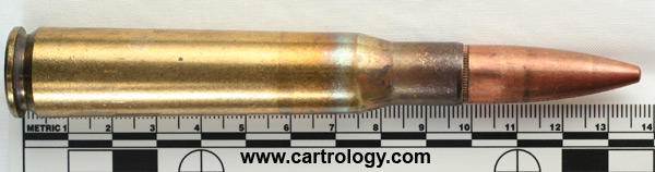 .50 BMG Ball  Brazil CBC .50 81 profile view.