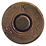 .50 BMG Ball  United Kingdom K 77 50 head view.