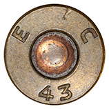 .45 Auto Shot  United States E C 43 head view.