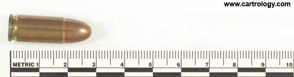 9 x 19mm Ball  Canada + IVI 81 profile view.