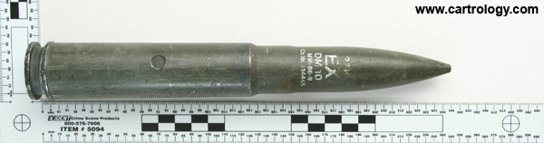 27 x 145mm B Dummy DM10 West Germany  profile view.