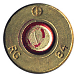 7.62mm NATO Tracer  United Kingdom ⊕ RG 84 head view.