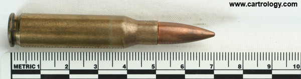7.62mm NATO Ball  Turkey MKE 70 profile view.
