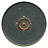 25 x 137mm KBA Fired M793 United States  head view.