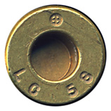 7.62mm NATO Dummy M63 United States ⊕ LC 58 head view.