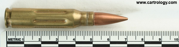 7.62mm NATO Dummy M63 United States ⊕ LC 58 profile view.