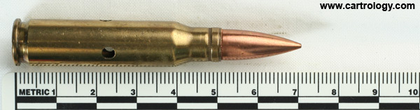 7.62mm NATO Dummy  United States F A 52 profile view.