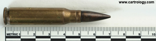 7.62mm NATO Inert  United States L C 6 7 profile view.