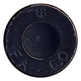 7.62mm NATO Inert M172 United States ⊕ FA 60 head view.