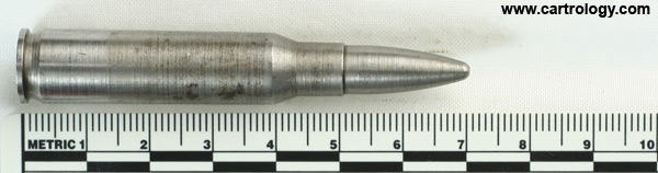7.62mm NATO Dummy  Unknown  profile view.