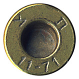 7.62mm NATO Dummy  Israel  11-71 ת צ head view.