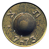 7.62mm NATO Dummy  Israel  7-73 ת צ head view.