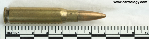 7.62mm NATO Dummy  Israel  10-73 ת צ profile view.