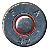 7.62mm NATO Proof  United States F A 53 head view.