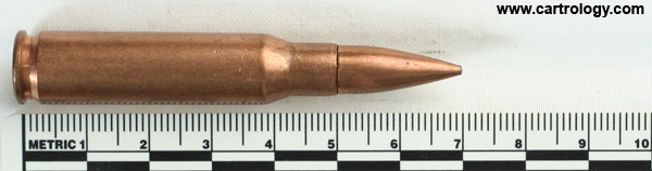 7.62mm NATO Proof L4A1 Australia MF 74 L4A1 7.62 profile view.