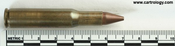 7.62mm NATO Salvo Squeezebore  United States R - P 30-06 SPRG profile view.