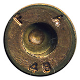 7.62mm pre-NATO Intermediate Case Dummy  United States F A 48 head view.