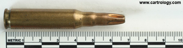 7.62mm NATO Blank (Inert)  Canada ⊕ IVI 72 profile view.