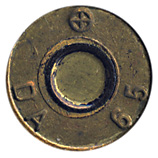 7.62mm NATO Ball C21 Canada ⊕ DA 65 head view.
