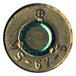 7.62mm NATO Ball DM41 West Germany ⊕ MS-67-5 head view.