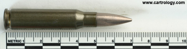 7.62mm NATO Ball  France VE 52 F 3 profile view.