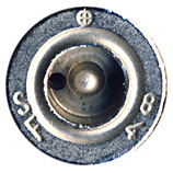 7.62mm NATO Dummy  France ⊕ SF 84 head view.