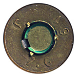 7.62mm NATO Grenade Blank CETME Spain P 7.6 61 head view.