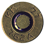 7.62mm NATO Ball M80 India KF 7.62A 77 head view.