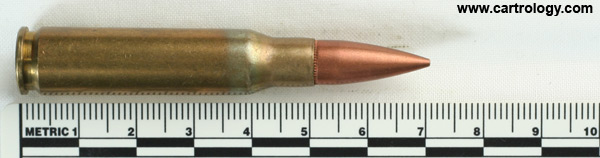 7.62mm NATO Ball  South Korea P S 7 7 profile view.