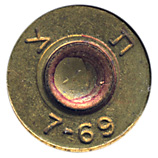 7.62mm NATO Ball  Israel 7-69 ת צ head view.