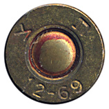 7.62mm NATO Ball  Israel 12-69 ת צ head view.