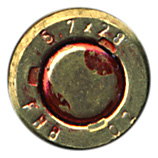 5.7 x 28mm P90 Ball SS192 Belgium 5.7x28 FNB 02 head view.