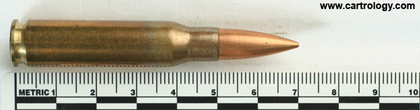 7.62mm NATO Ball  Portugal ⊕ F 77 54 profile view.