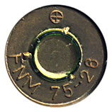 7.62mm NATO Ball  Portugal ⊕ FNM 75-26 head view.